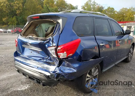 2017 Nissan Pathfinder Sv z USA, uszkodzony, nr VIN 5N1DR2MM4HC901264